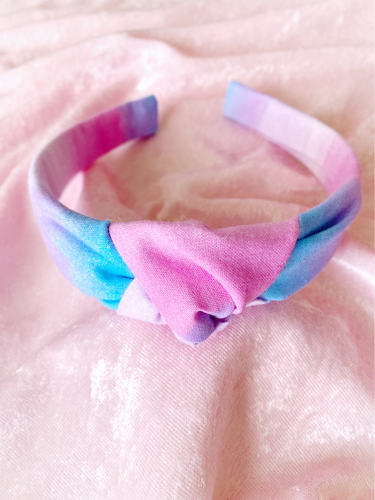 Cotton Candy Knot Headband