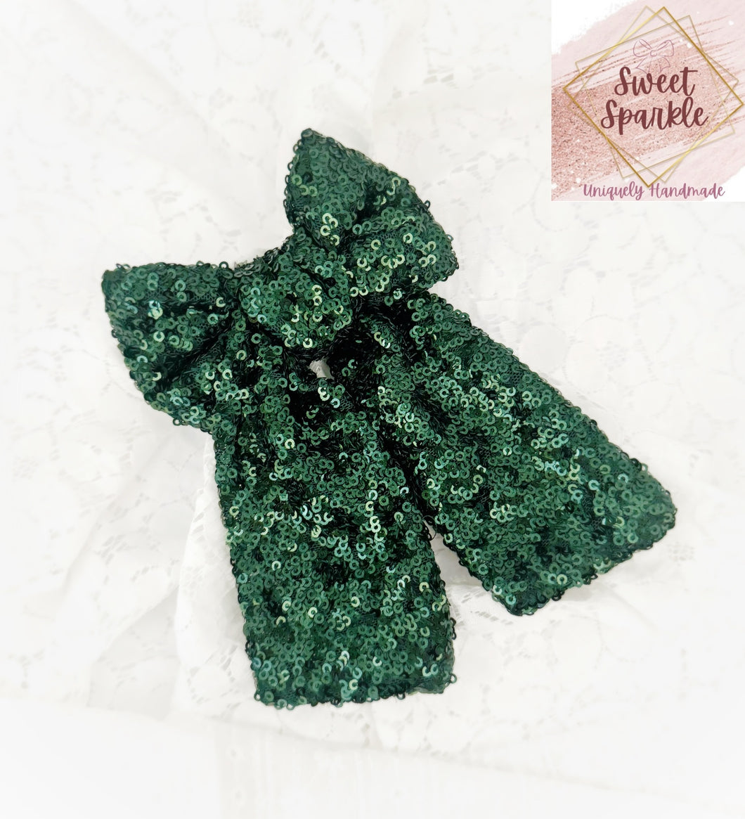 Emerald Green Classic Bow