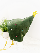 Load image into Gallery viewer, Xmas Tree Pixie Bonnet