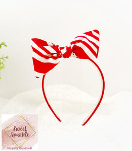 Candy Cane Headband (Regular Size)